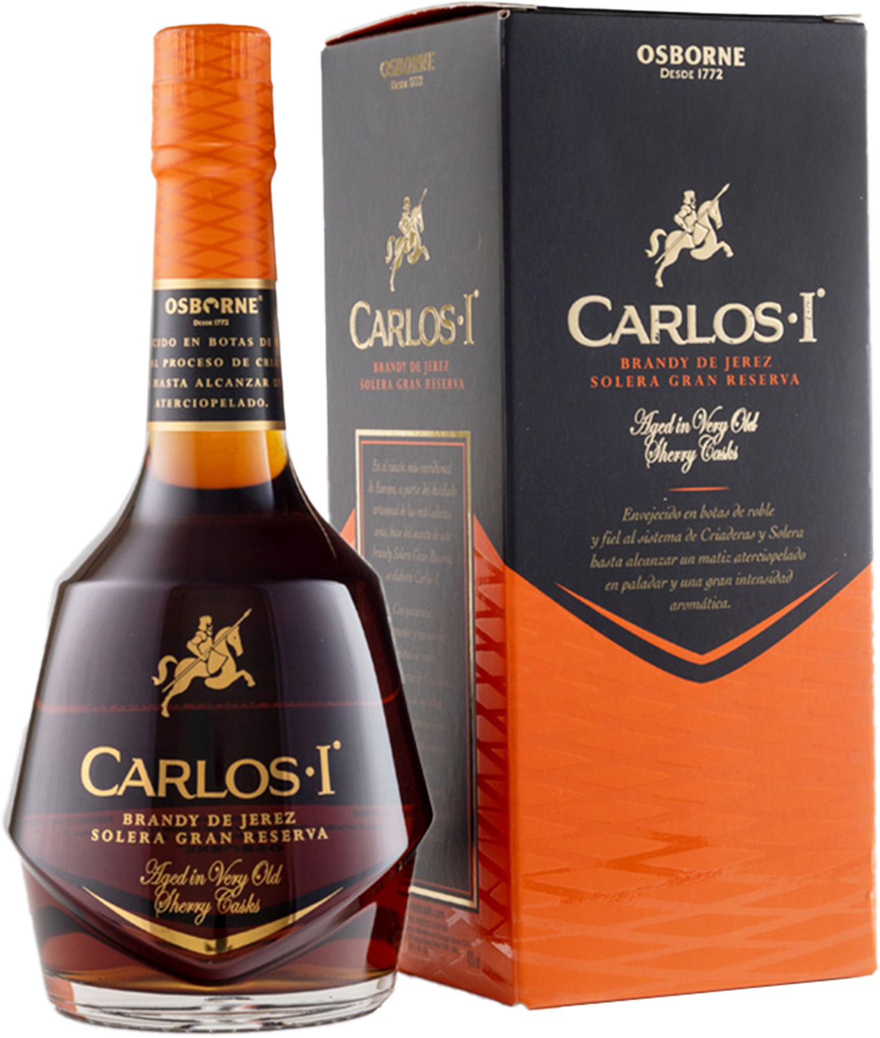 Карлос I Солера Гран Резерва в подарочной упаковке 0.7 л