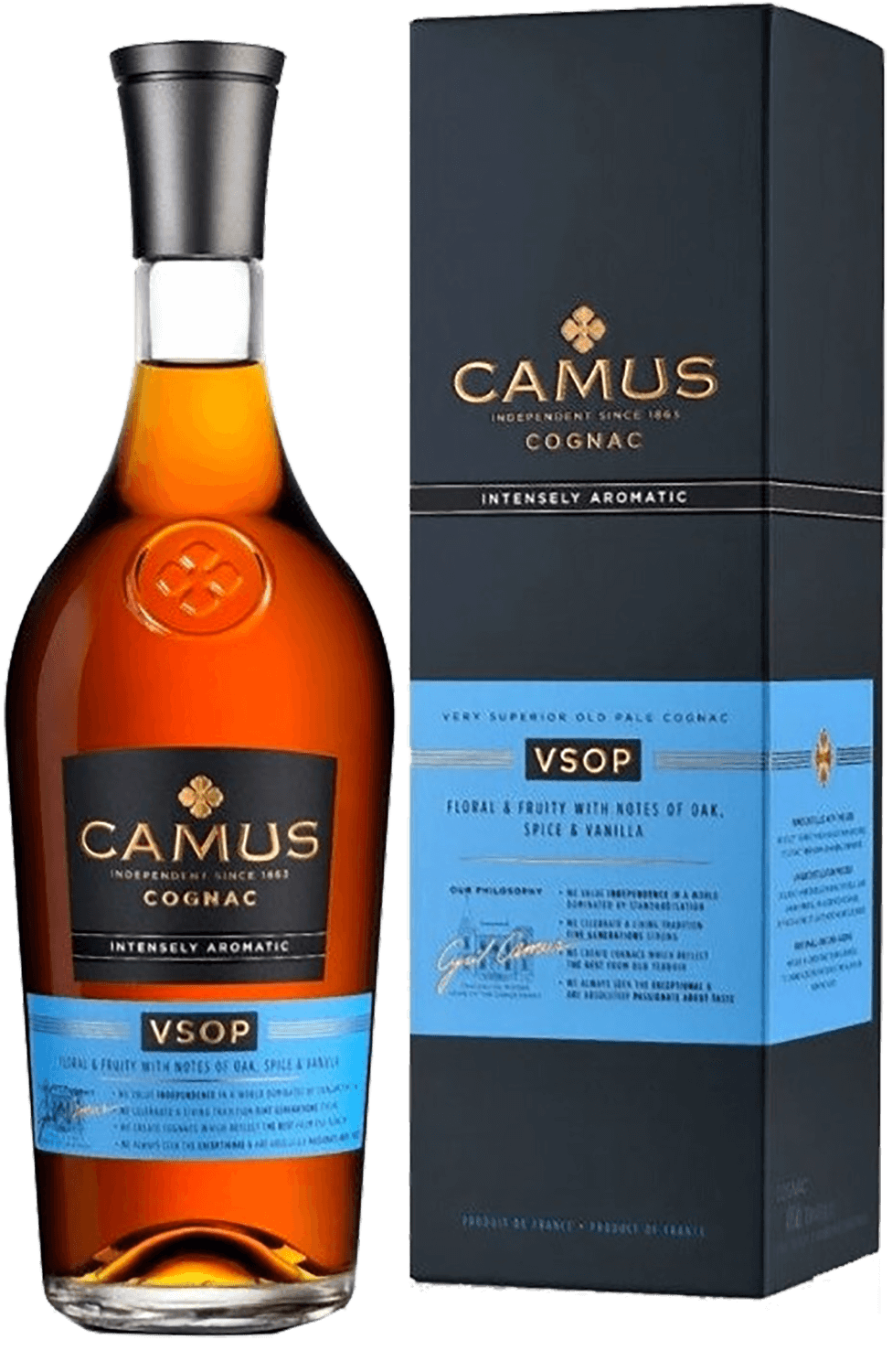 Коньяк Camus Elegance Cognac VSOP (gift box) Камю Элеганс Коньяк VSOP в подарочной упаковке 0.7 л
