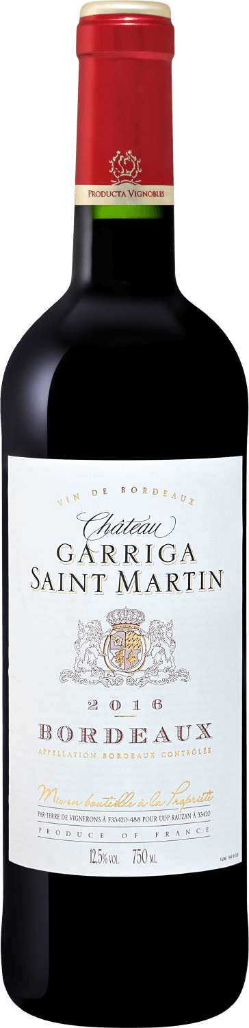 Вино Chateau Garriga St Martin Bordeaux AOC Chateau Garriga St Martin Bordeaux AOC