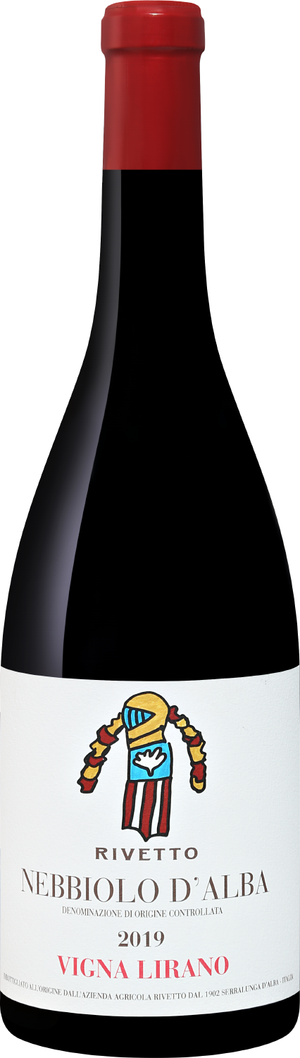 Неббиоло д’Альба DOC Винья Лирано Риветто 2022 0.75 л