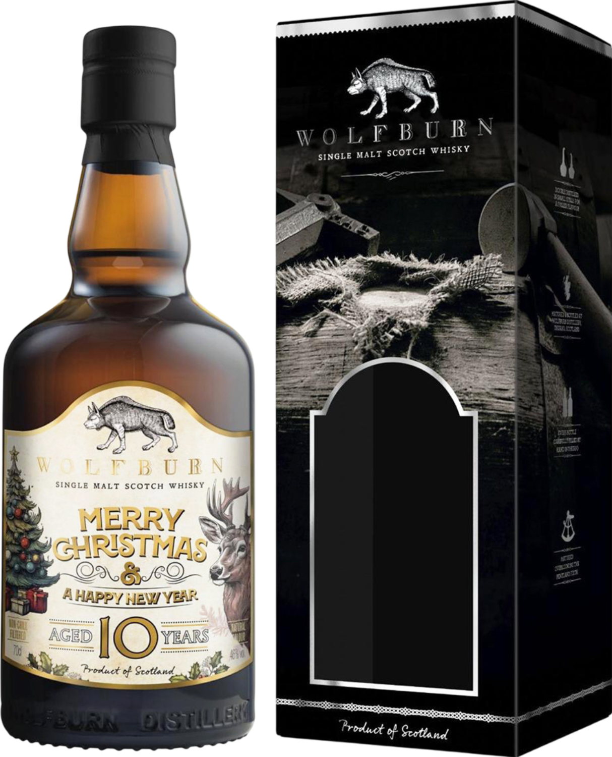 Виски Wolfburn Single Malt Scotch Whisky 10 y.o. (gift box) Wolfburn Single Malt Scotch Whisky 10 y.o. (gift box)