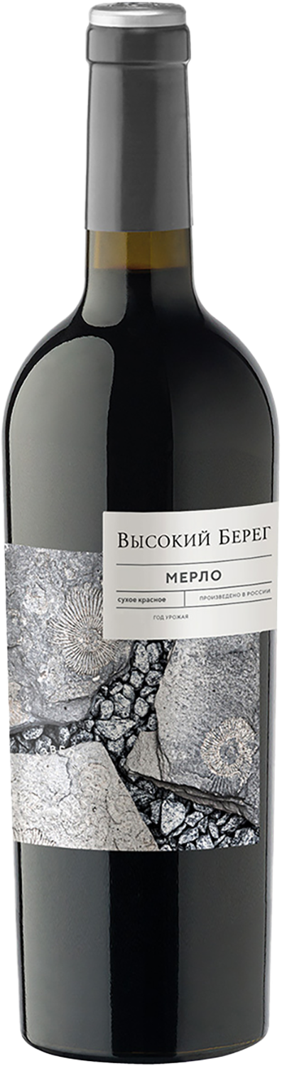 Высокий Берег Мерло Кубань ЗГУ Кубань-Вино 0.75 л