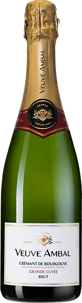 Grande Cuvee Blanc Cremant de Bourgogne AOC Brut Veuve Ambal, 0.75 л в Рязани