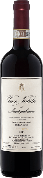 Vino Nobile di Montepulciano DOCG Riserva Tenuta di Gracciano Della Seta, 0.75 л в Рязани