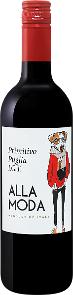 Alla Moda Primitivo Puglia IGT San Matteo, 0.75 л в Рязани