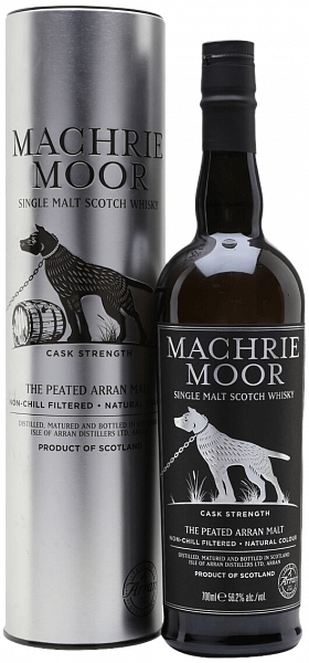 Machrie Moor Cask Strength Single Malt Whisky (gift box), 0.7 л в Рязани