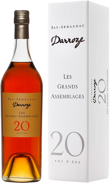 Арманьяк Darroze Les Grands Assemblages 20 Ans d'age Bas-Armagnac (Подарочная упаковка), 0.7 л в Рязани