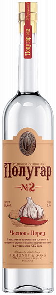 Polugar №2 Garlic & Pepper, 1.5 л в Рязани