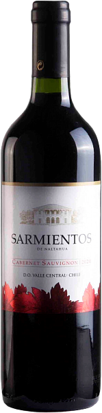 Sarmientos Cabernet Sauvignon Central Valley DO Tarapaca, 0.75 л в Рязани