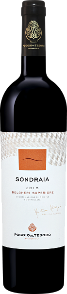 Sondraia Bolgheri Superiore DOC Poggio Al Tesoro, 0.75 л в Рязани