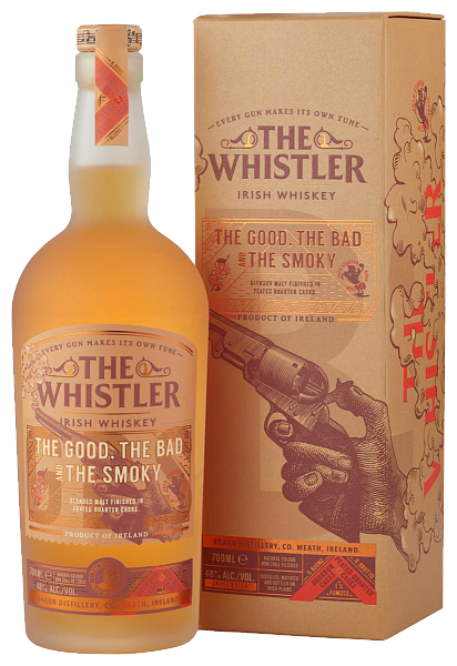 The Whistler the Good the Bad the Smoky Irish Whiskey (gift box), 0.7 л в Рязани