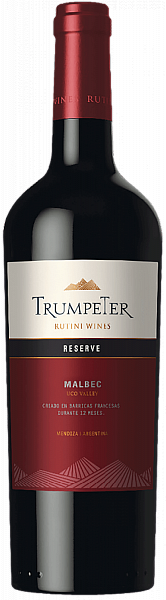 Trumpeter Rutini Wines Malbec Reserve Uco Valley Bodega la Rural, 0.75 л в Рязани
