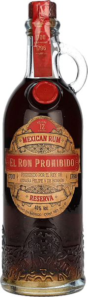 El Ron Prohibido Reserva Mexican Rum 12 YO, 0.7 л в Рязани