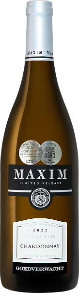 Maxim Chardonnay Robertson Valley WO Goedverwacht Family Wines, 0.75 л в Рязани