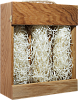 Bourgogne gift box for 3 bottles, oak в Рязани