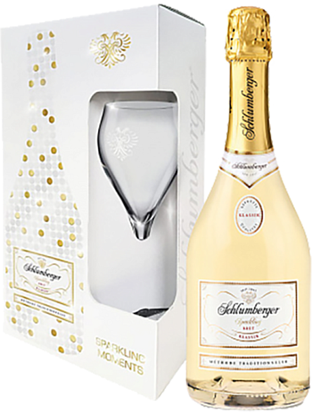 Schlumberger Brut Klassik (gift box with glass), 0.75 л в Рязани