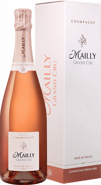 Mailly Grand Cru Rose de Mailly Brut Champagne AOC (gift box), 0.75 л