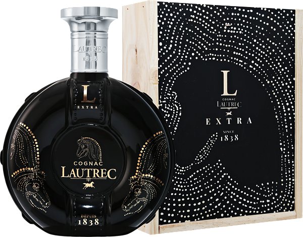 Lautrec Cognac EXTRA Grande Champagne Premier Cru (gift box), 0.7 л в Рязани