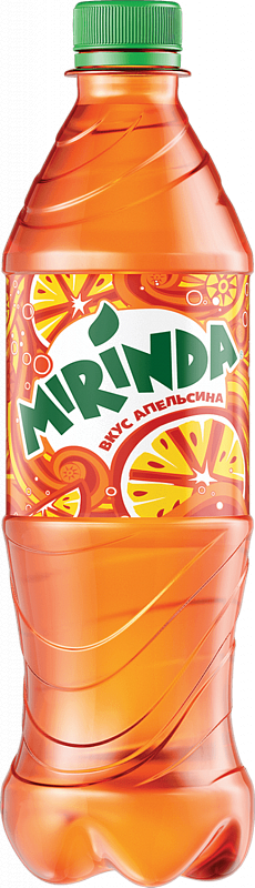 Напиток безалкогольный сильногазированный ароматизированный Миринда Апельсин (ПЭТ) 0.5 л