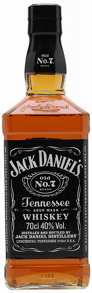 Jack Daniel's Tennessee Whiskey, 0.7 л