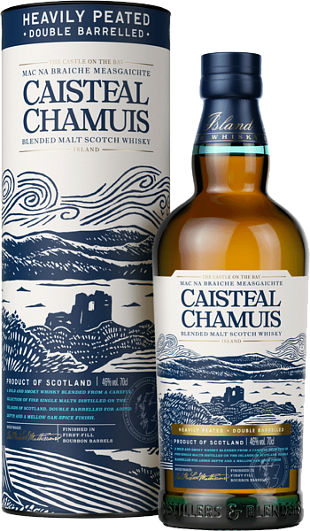 Виски Caisteal Chamuis Blended Malt Scotch Whisky Mossburn (Подарочная упаковка), 0.7 л в Рязани