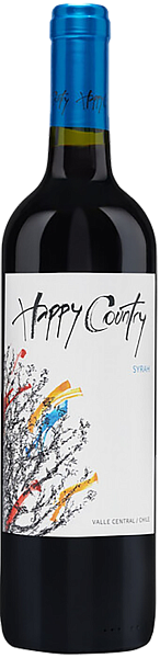 Happy Country Syrah Central Valley DO Bodegas y Vinedos de Aguirre, 0.75 л в Рязани