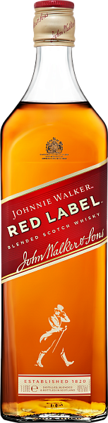 Johnnie Walker Red Label Blended Scotch Whisky, 1 л в Рязани