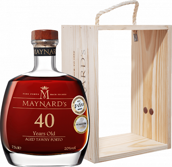 Maynard’s Tawny Porto 40 years old Barão De Vilar – Vinhos (gift box), 0.75 л