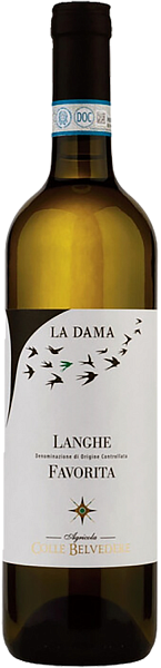 La Dama Langhe DOC Favorita Colle Belvedere, 0.75 л в Рязани