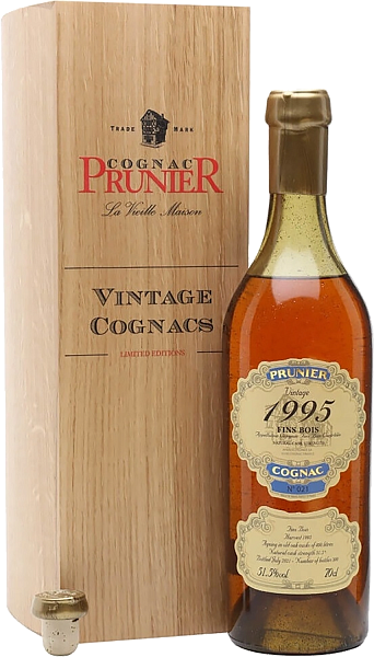 Prunier 1995 Fins Bois Cognac (wooden box), 0.7 л в Рязани