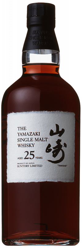 Ямазаки 25 лет односолодовый японский виски в подарочной упаковке 0.7 л