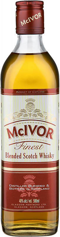 Шотландский виски МакАйвор 3 года 0.5 л