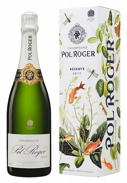 Pol Roger Reserve Champagne AOC (gift box), 0.75 л