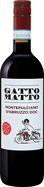 Gatto Matto Montepulciano d’Abruzzo DOC Villa Degli Olmi, 0.75 л в Рязани