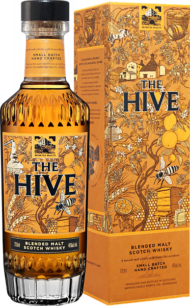 Виски Wemyss Malts The Hive Blended Malt Scotch Whisky (gift box), 0.7 л