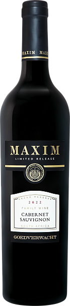 Maxim Cabernet Sauvignon Robertson Valley WO Goedverwacht Family Wines, 0.75 л в Рязани