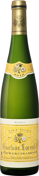 Вино Gewurztraminer Reserve Alsace AОС Gustave Lorentz, 0.75 л в Рязани