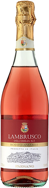 Paesano Lambrusco Rosato Amabile Emilia IGT Chiarli 1860, 0.75 л в Рязани