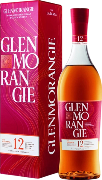 Glenmorangie Lasanta 12 y.o. single malt scotch whisky (gift box), 0.7 л в Рязани