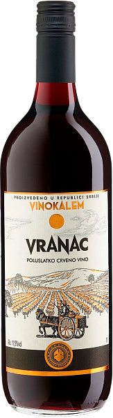 Vranac Poluslatko Vino Kalem, 1 л в Рязани
