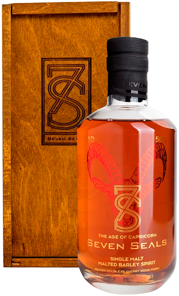 Seven Seals Zodiac The Age of Capricorn Single Malt Whisky (Подарочная упаковка), 0.5 л в Рязани