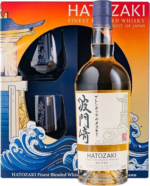 Виски Hatozaki Blended Whisky (gift box with 2 glasses), 0.7 л в Рязани
