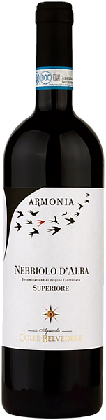 Armonia Nebbiolo d'Alba DOC Superiore Colle Belvedere, 0.75 л в Рязани