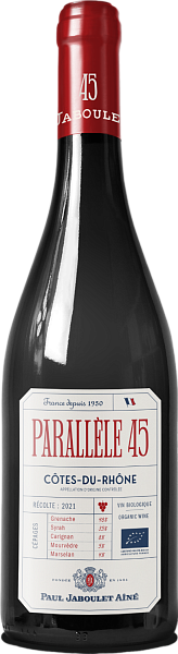 Parallele 45 Rouge Cotes du Rhone AOC Paul Jaboulet Aine, 0.75 л в Рязани