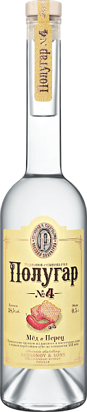 Polugar №4 Honey & Allspice, 0.5 л в Рязани