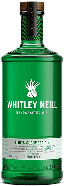 Whitley Neill Aloe & Cucumber Handcrafted Dry Gin, 0.7 л в Рязани