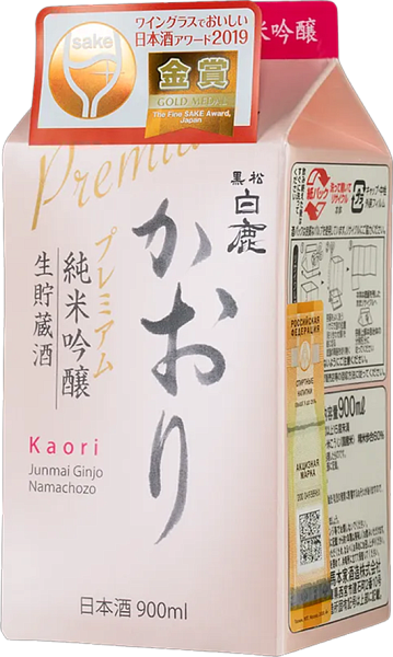 Саке Hakushika Kaori Junmai Ginjo Hakushika Tatsuuma Honke Shuzo, 0.9 л в Рязани