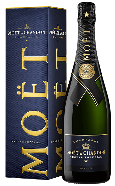 Moet & Chandon Nectar Imperial Demi-Sec Champagne AOC (gift box), 0.75 л в Рязани