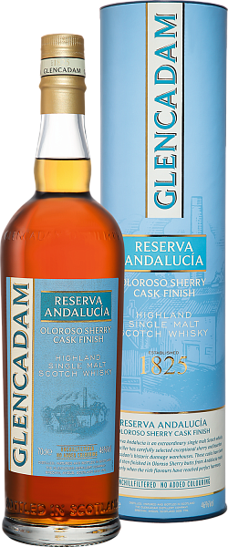 Glencadam Reserva Andalucia Oloroso Sherry Cask Finish Highland Single Malt Scotch Whisky (gift box), 0.7 л в Рязани
