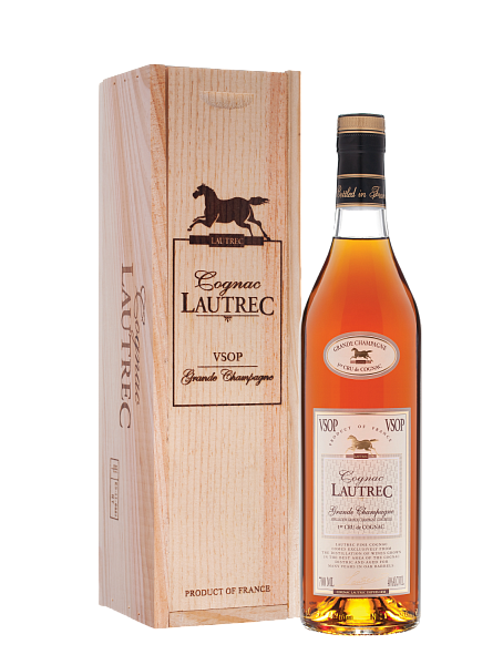Lautrec Cognac VSOP Grande Champagne Premier Cru (gift box), 0.7 л в Рязани